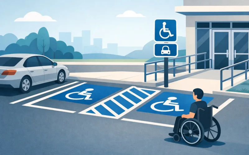 ADA Parking Lot Striping Requirements