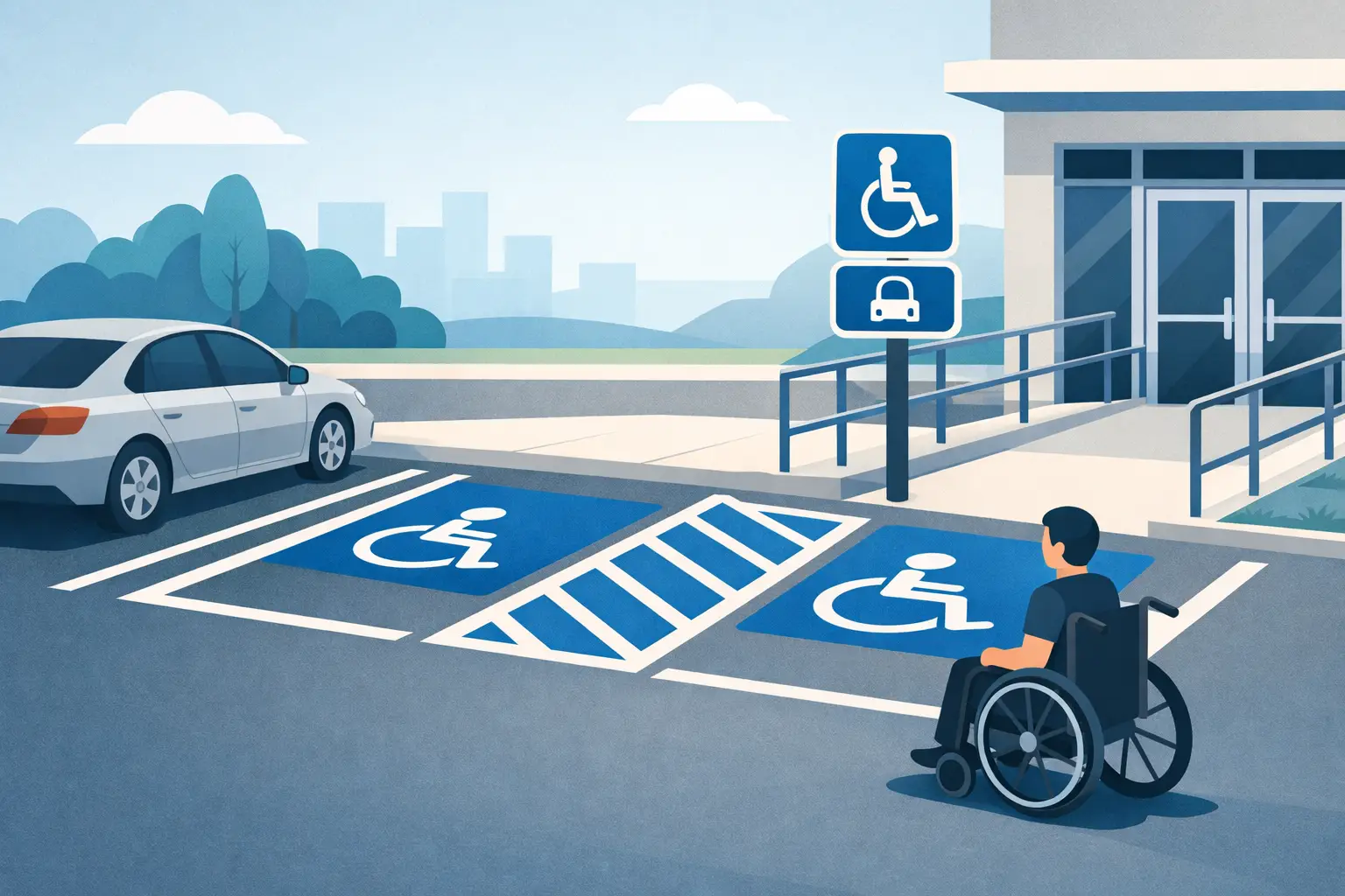ADA Parking Lot Striping Requirements