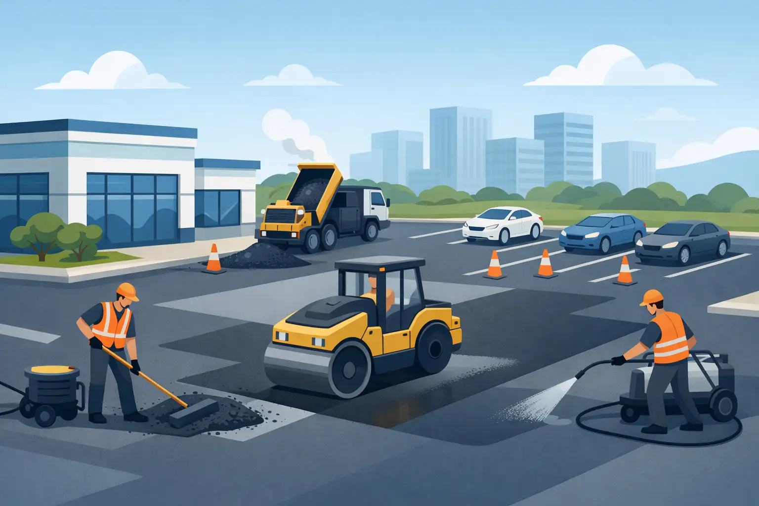 Asphalt Maintenance Plan for Commercial Properties