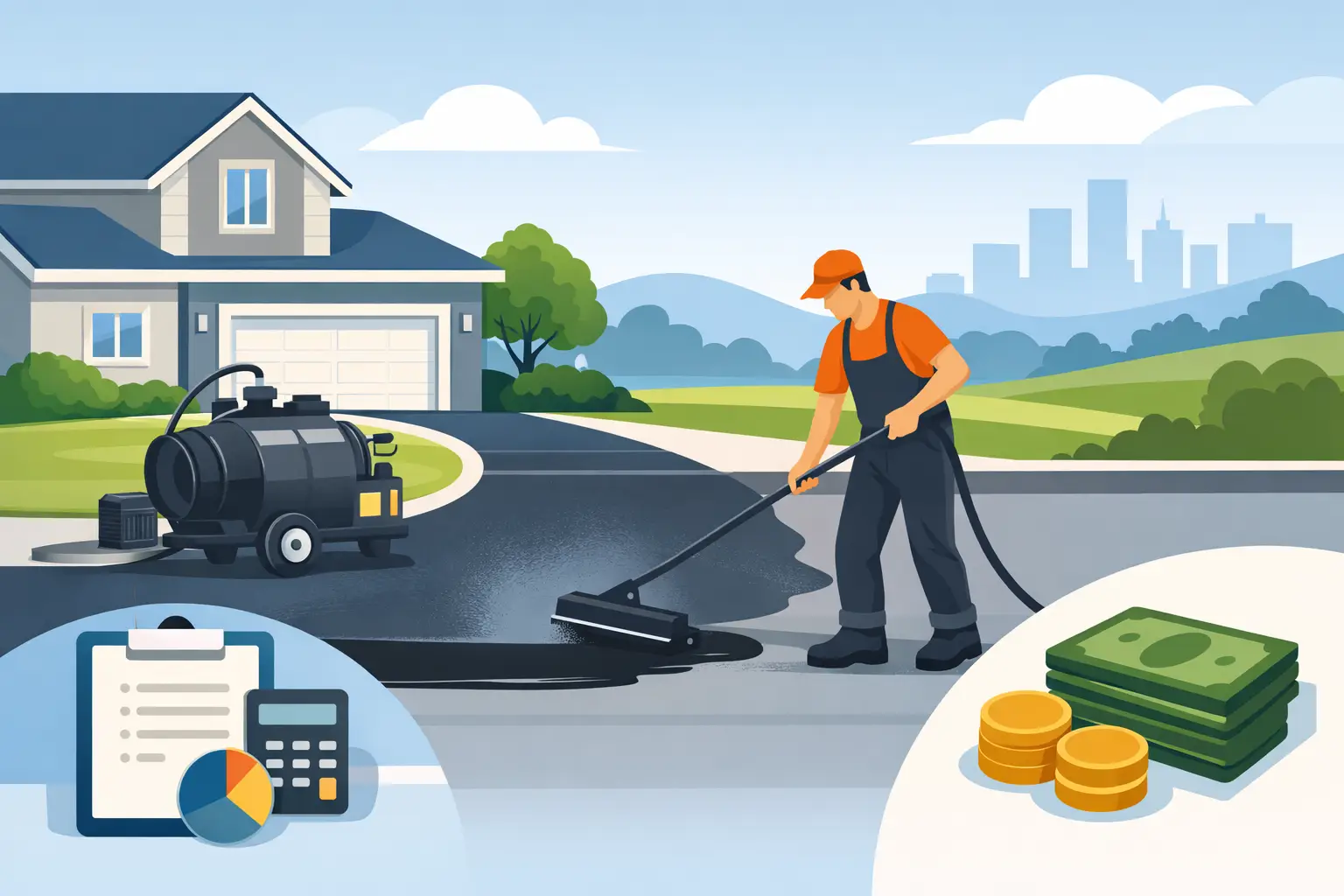 What Does Driveway Sealcoating Cost in PA?